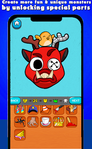 Mix Monster : Monster Makeover Screenshot 2