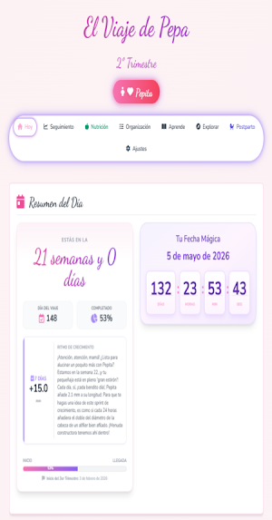 AIDE: Pregnancy Diary & AI Screenshot 0