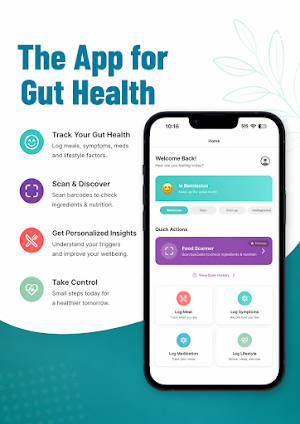 Crohn’s Tracker: Food & IBD Screenshot 0