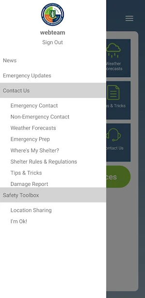 BVIDDM EMERGENCY APP Screenshot 3