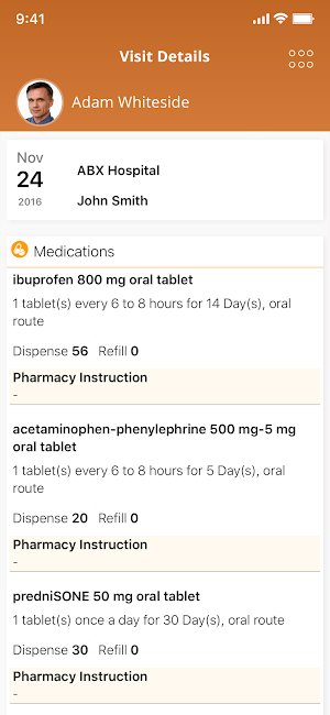 AMG Patient Portal Screenshot 3
