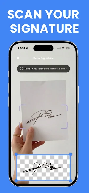 Signature: PDF Sign & Fill Screenshot 2