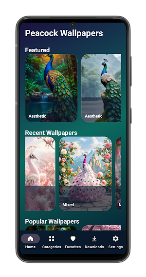 Peacock Wallpapers Screenshot 0