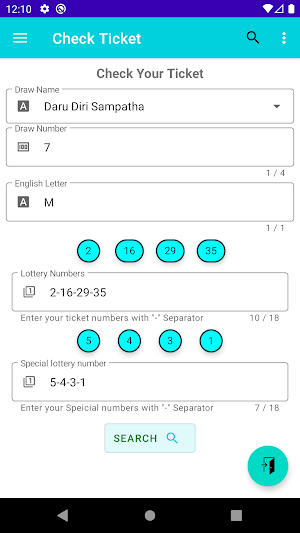 Lottery Results - Scan, Guess, Analyse & Manage Screenshot 3