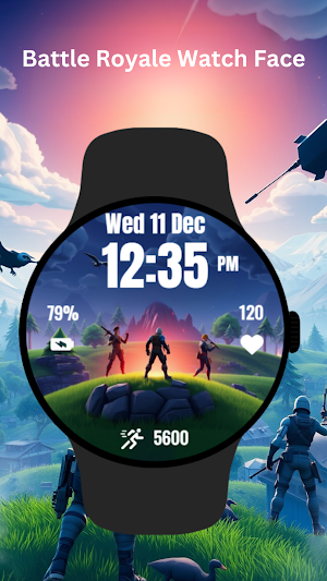Battle Royale Watch Face Screenshot 0