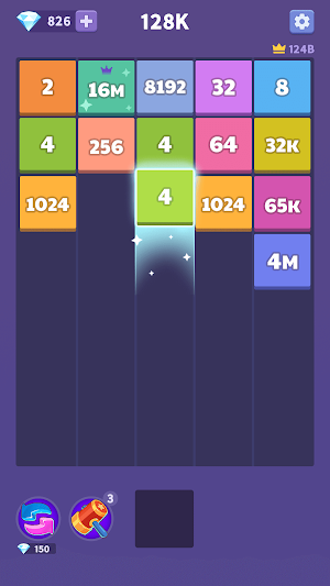 2048 Merge Block Number puzzle Screenshot 1