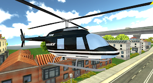 Police Helicopter Simulator 3D Screenshot 0