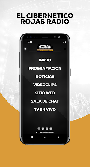 El Cibernetico Rojas Radio Screenshot 2