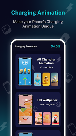 Battery Charging Animation Screenshot 1