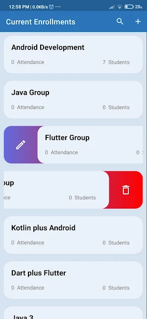 Auto Attendance Screenshot 3