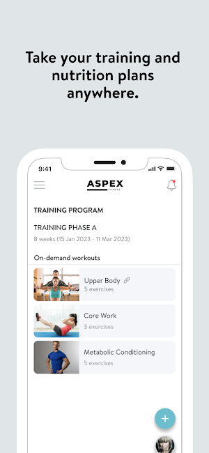Aspex Fitness Screenshot 2