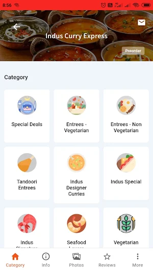 Indus Curry express Screenshot 1