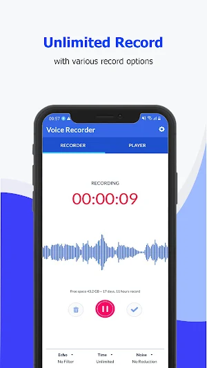 Voice Recorder - Unlimited Record Screenshot 0