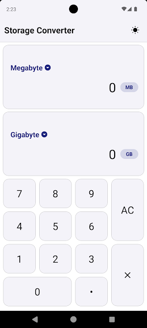 Storage Converter Screenshot 0