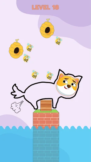 Save The Dogi - Dog vs Bee Screenshot 3
