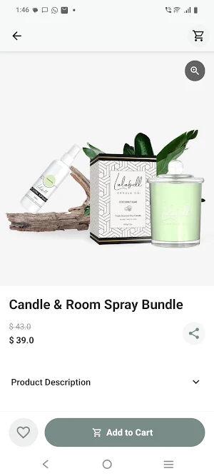 Lulubell Candle Co Screenshot 1