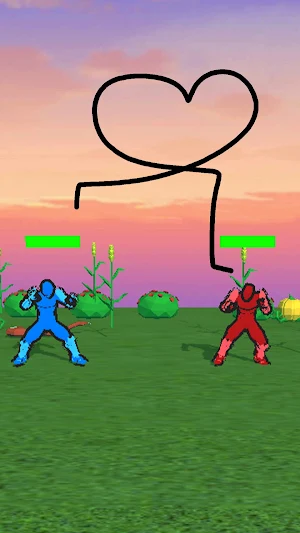 Draw Fighter: Freestyle Art Screenshot 1