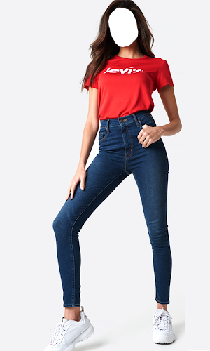 Women Jeans Photo Editor Screenshot 0