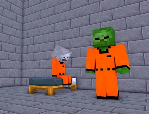 Prison Escape Map for mcpe Screenshot 0