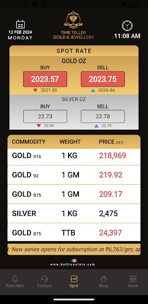 Time Teller Gold and Jewellery Screenshot 2