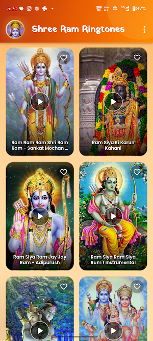 Shree Ram Ringtone Screenshot 1