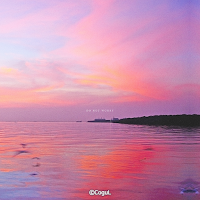 카카오톡 테마 - 노을지는 해변