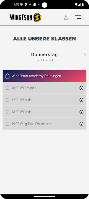 Wing Tsun Academy Screenshot 2