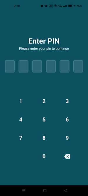 Optimy Sub Pos - Waiter App Screenshot 1