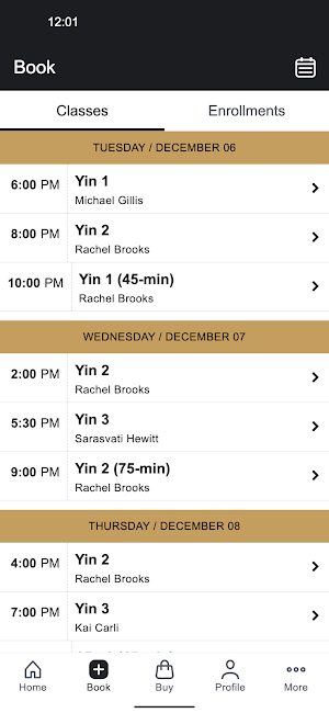 Yin Yoga Space Screenshot 1
