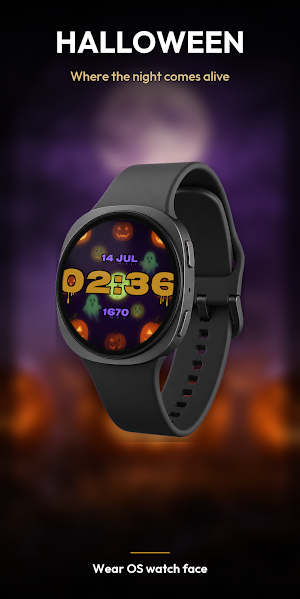 Halloween – Night Watch Face Screenshot 0