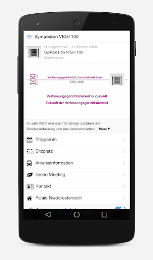 Symposium VfGH 100 Screenshot 1