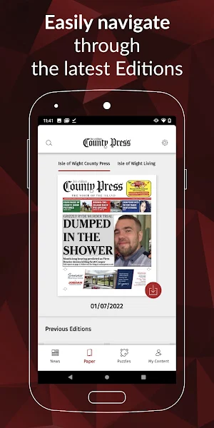 Isle of Wight County Press Screenshot 1