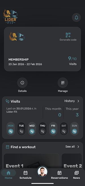 Lider Fit Screenshot 0