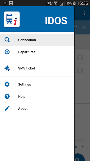 Czech Public Transport IDOS Screenshot 1