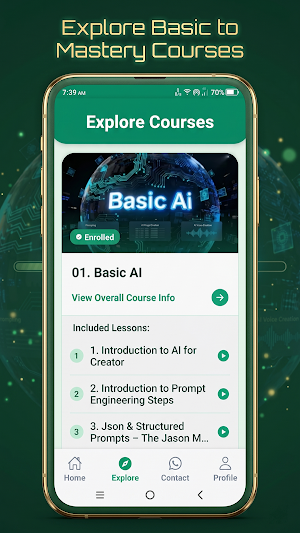 Monkey Creations: AI Courses Screenshot 0
