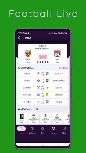 Football Live Scores Screenshot 0