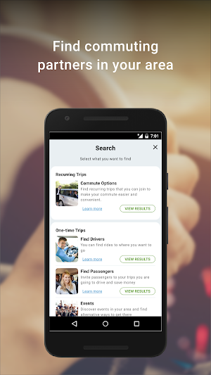 FlemingRideshare Screenshot 1