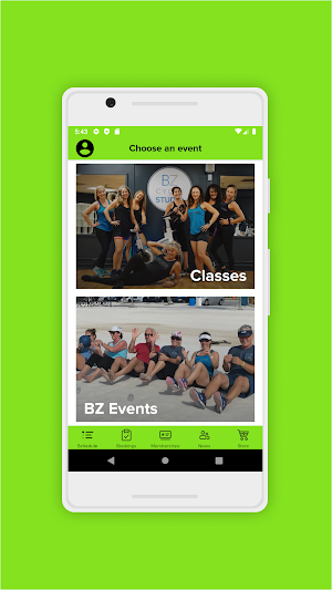 Bodyzone Fitness Screenshot 1
