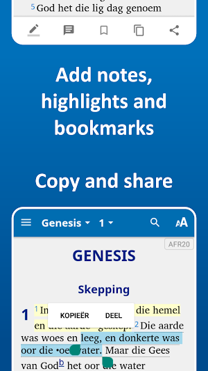 Bible / Die Bybel in Afrikaans - Afrikaanse Bybels Screenshot 3