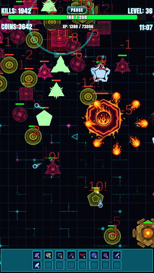 Neon Drift Survivor Screenshot 1
