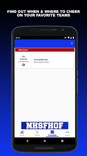 NHS Football Hall of Fame Screenshot 1