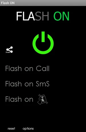 Flash ON Shake Screenshot 0