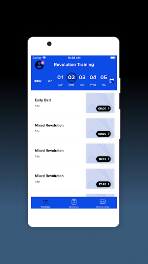 Revolution Training Screenshot 1