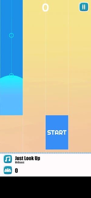 MrBeast Music Tiles Game Screenshot 1