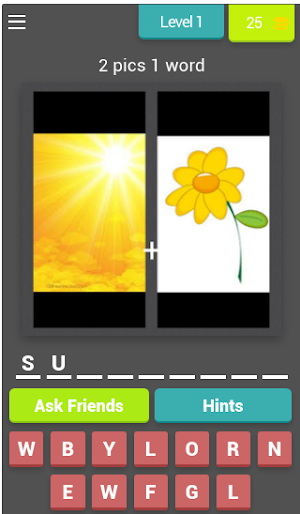 2 pics 1 word game Screenshot 0