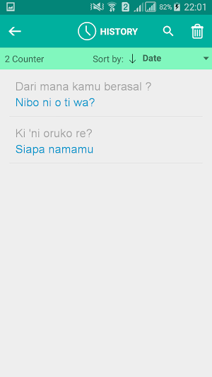 Yoruba Indonesian Translator Screenshot 3