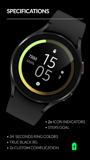 Awf Move [HYB] - watch face Screenshot 1