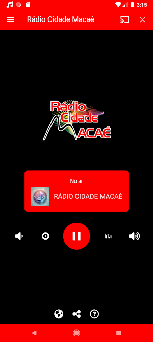Rádio Cidade Macaé Screenshot 1