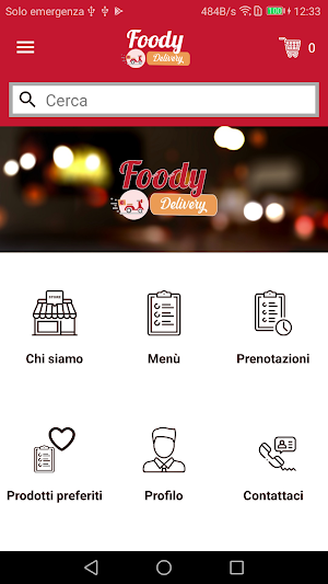 Foody Delivery Demo Screenshot 0