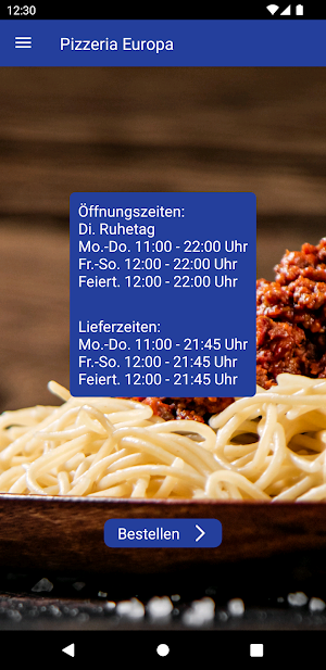 Pizzeria Europa Screenshot 0